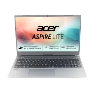 لپ تاپ ایسر 15.6 اینچی مدل ACER ASPIRE LITE AL15 R5 7430U 16GB 512GB SSD AMD RADEON FHD